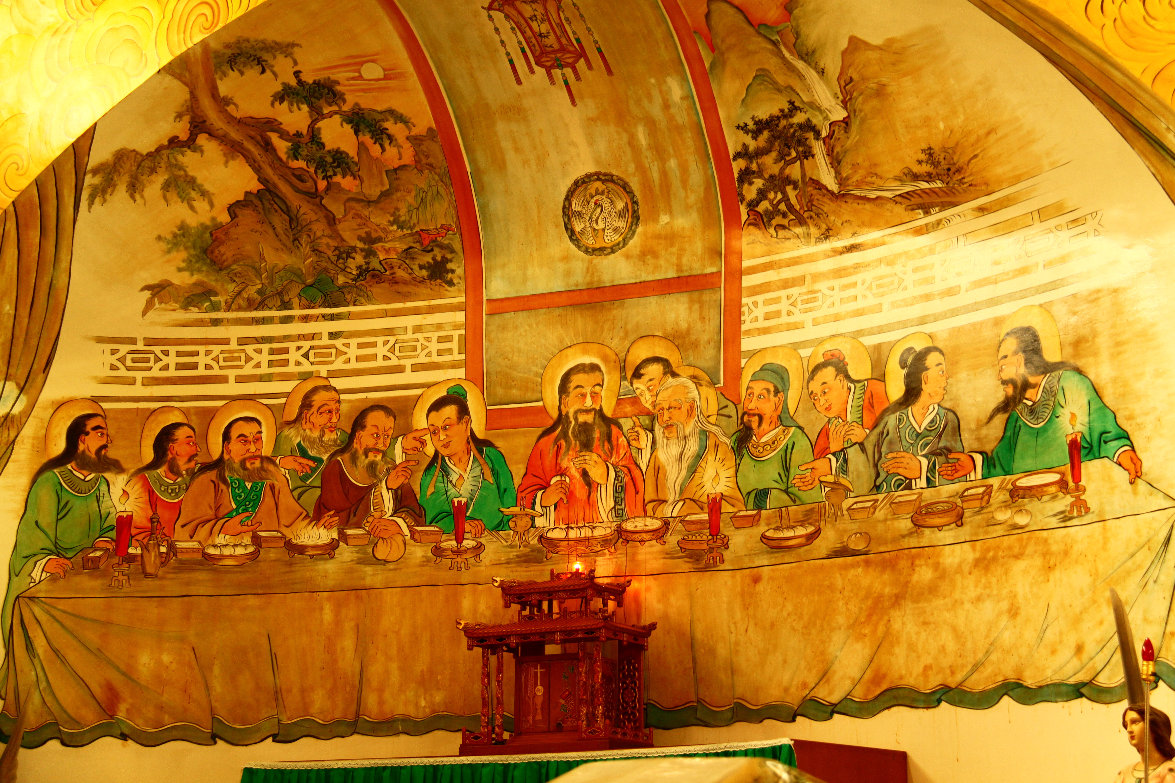 Čína - Ježíš a apoštolové