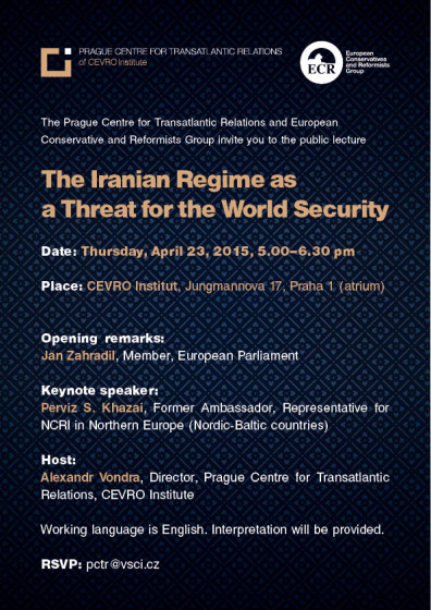 Poster_The Iranian Regime as a Threat for the World Security