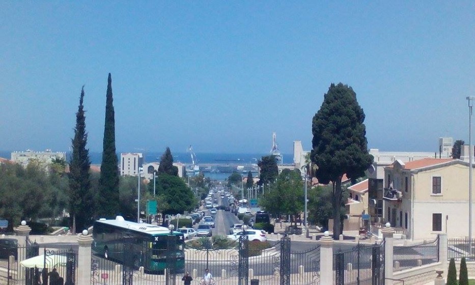 Haifský přístav. 